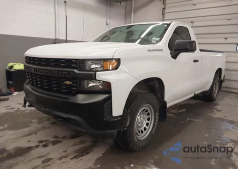 2019 Chevrolet Silverado 1500 Work Truck from USA, damaged, VIN 3GCNYAEH7KG243354